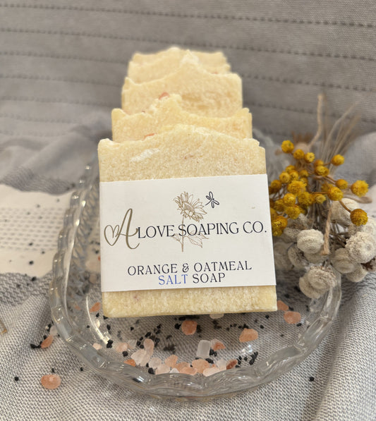 Orange & Oats Salt Bar