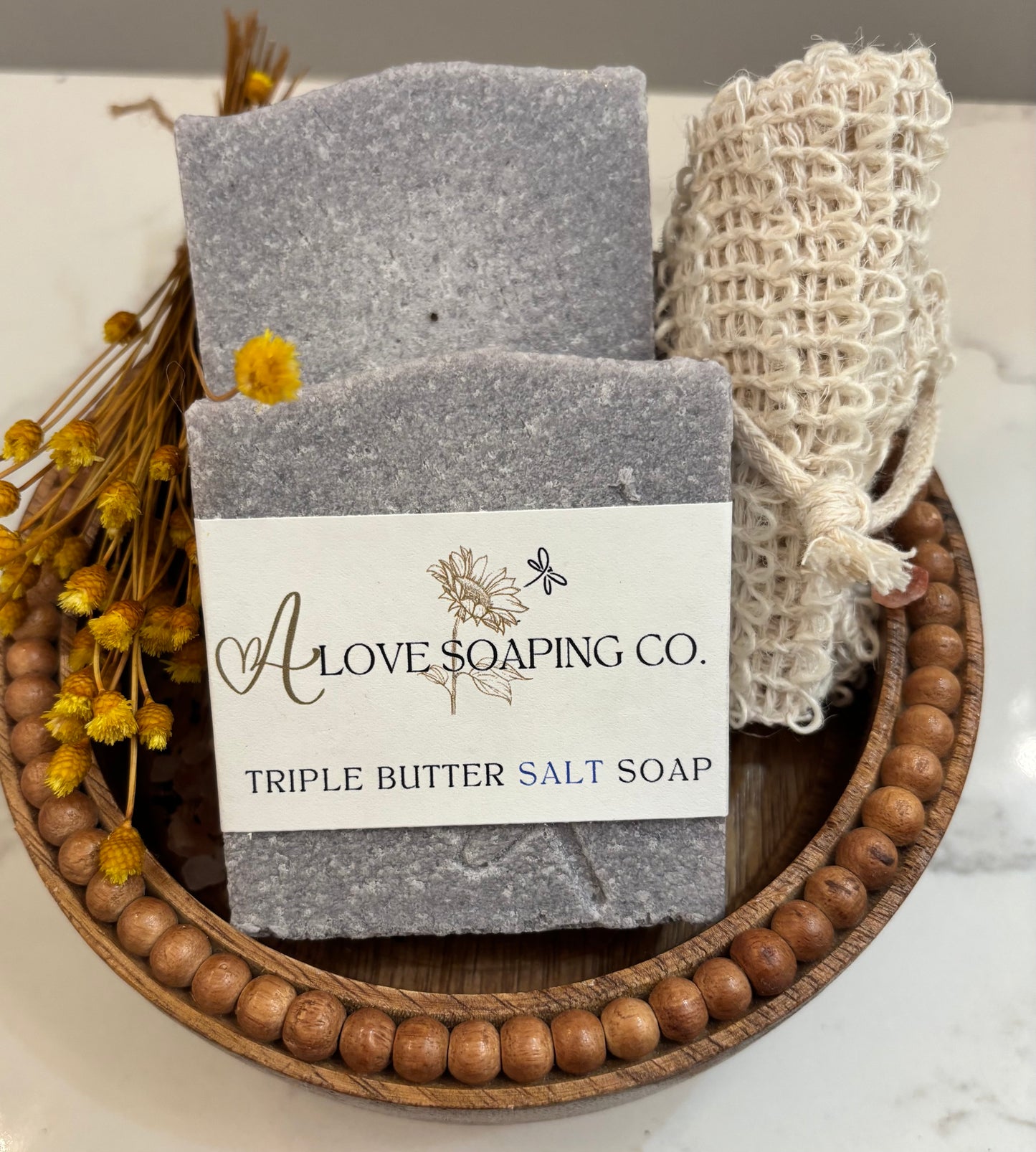 Triple Butter Salt Bar