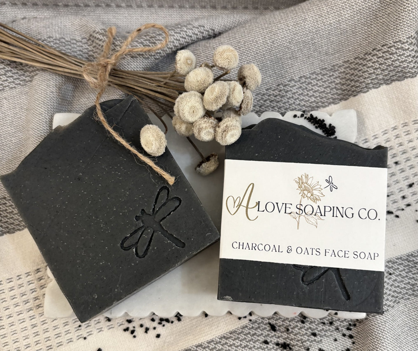 Charcoal & Oats Facial Soap