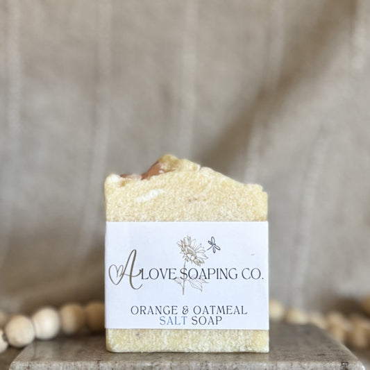 Orange & Oats Salt Bar