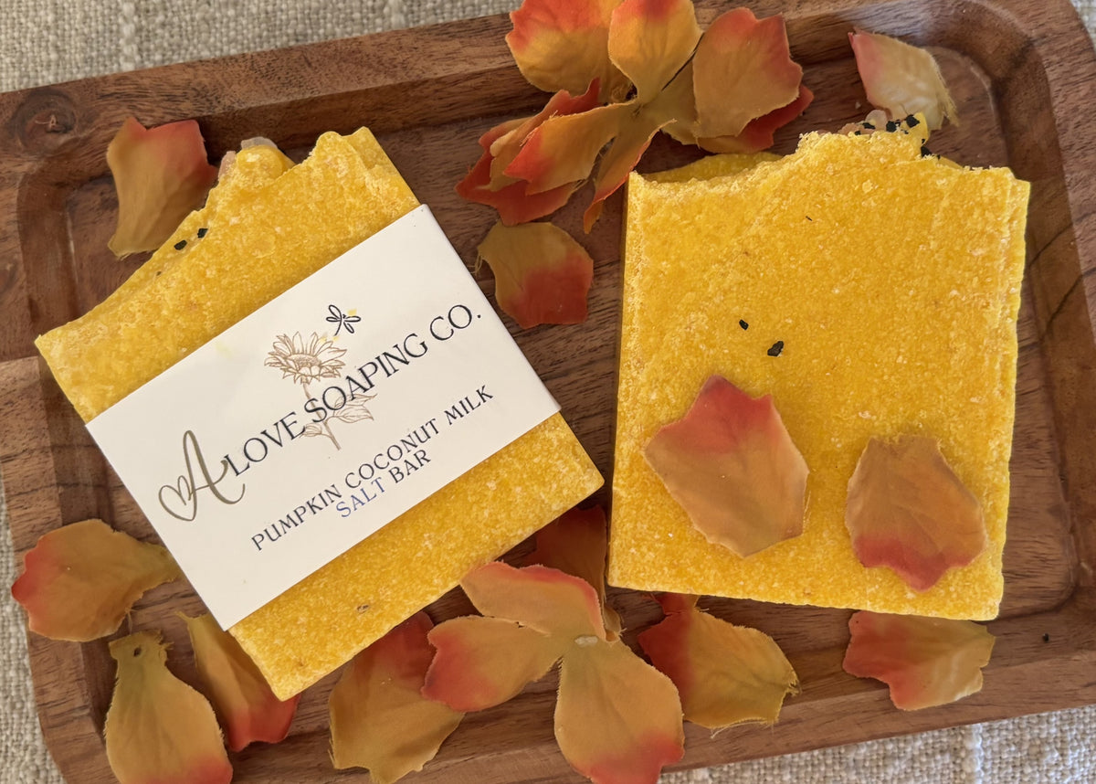 Pumpkin Coconut Milk Salt Bar