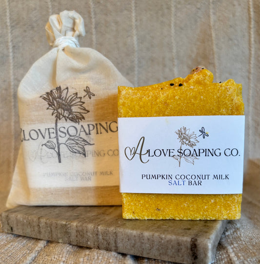 Pumpkin Coconut Milk Salt Bar