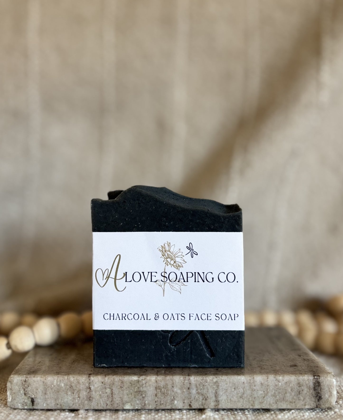 Charcoal & Oats Facial Soap